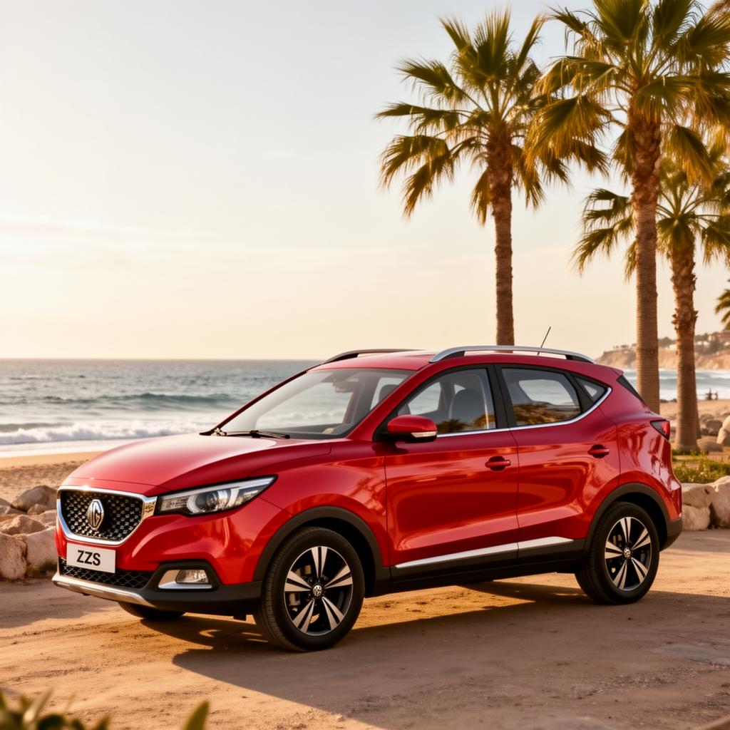 MG ZS rental in Torrevieja